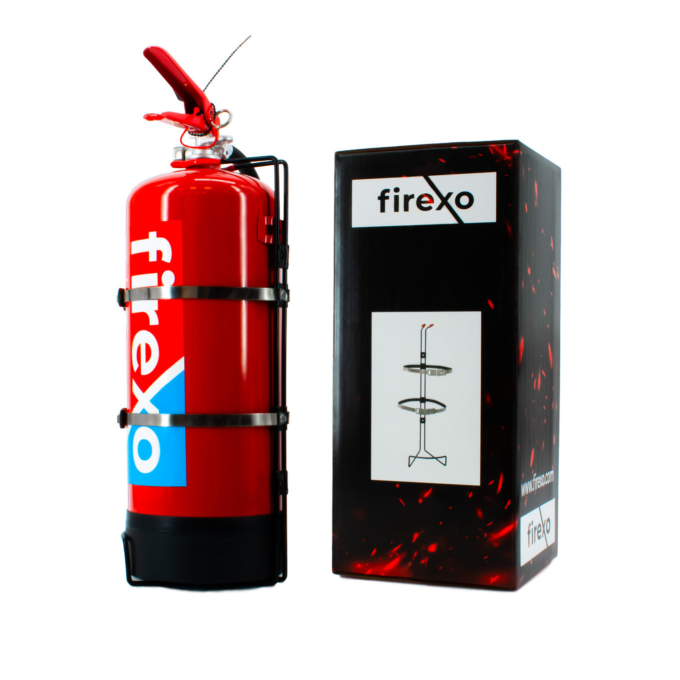 Firexo Halterung für RED 6L Feuerlöscher